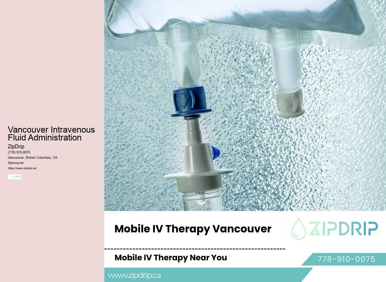 Vancouver Intravenous Fluid Administration