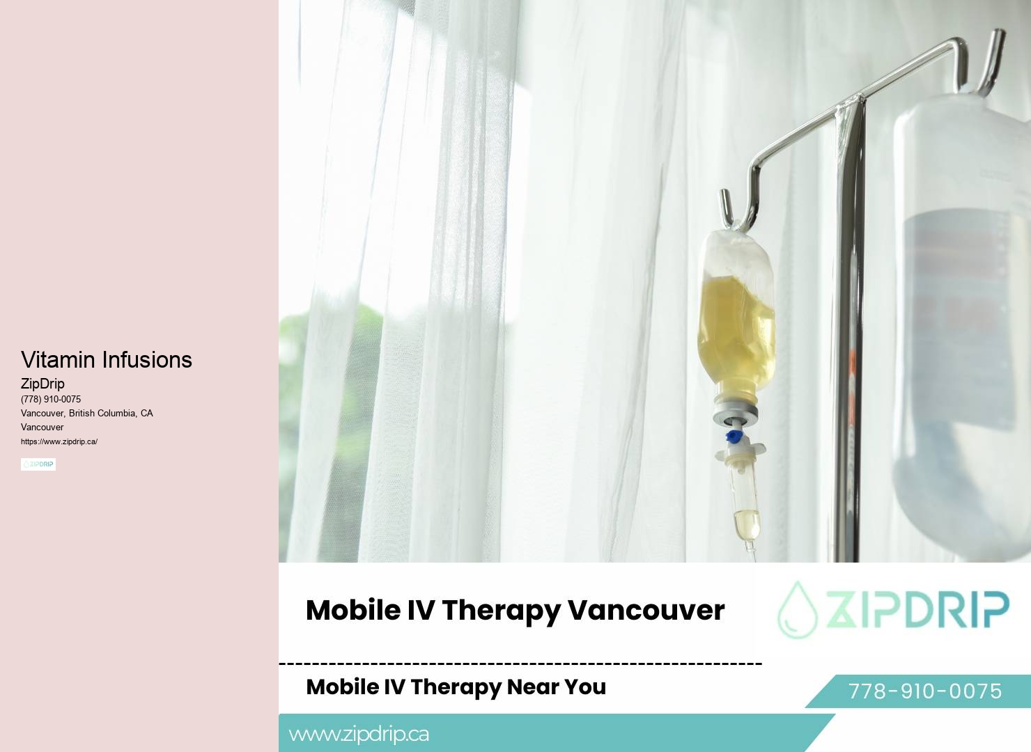 IV Drip Vancouver